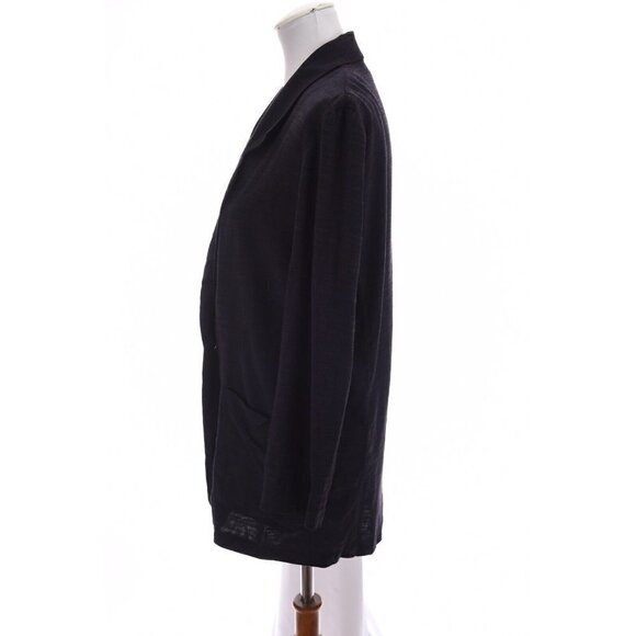 Kieley Kimmel Women Sz S Oversize Boxy Blazer Jacket Viscose Wool Lagenlook Blue - Picture 7 of 11